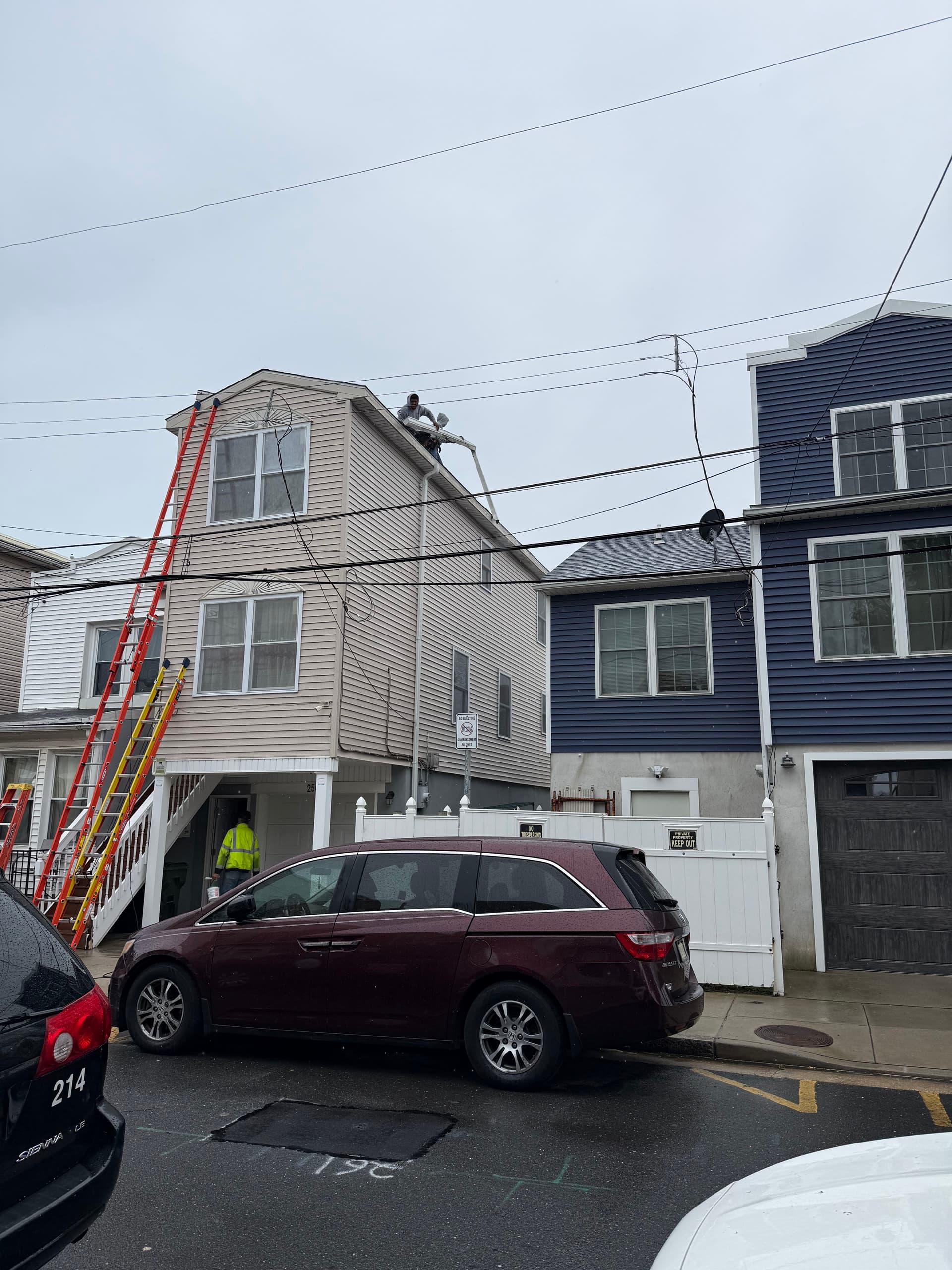Fresh Gutter Install on a Residential Home image