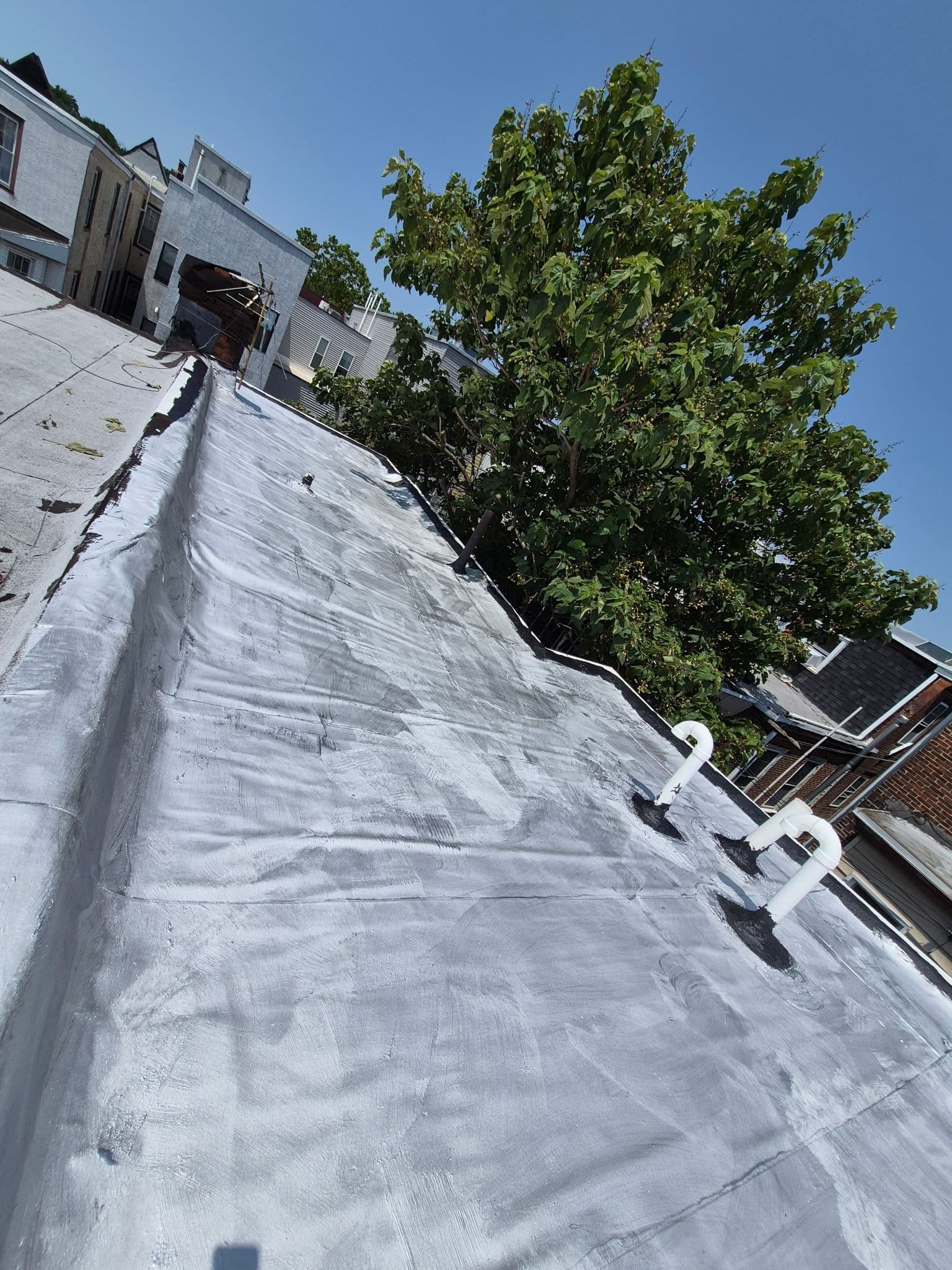 Gallery photos for Flat Roof Patch and Coating Done Right: Image #3